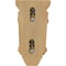Ekena Millwork 4"W x 2 1/2"D x 7 1/2"H Cole Pilaster Wood Corbel, Red Oak CORW04X02X07CORO - alternate 2